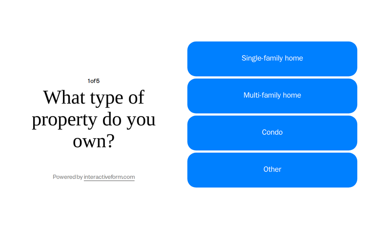 Window Services Quiz Template — Boost Your Free Estimate Appointments