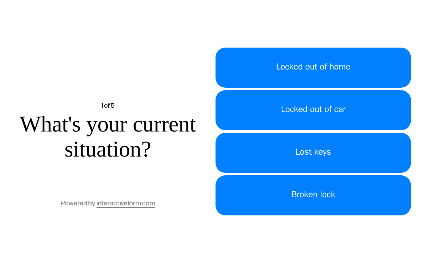 Emergency Locksmith Quiz Template — Capture More Urgent Service Calls