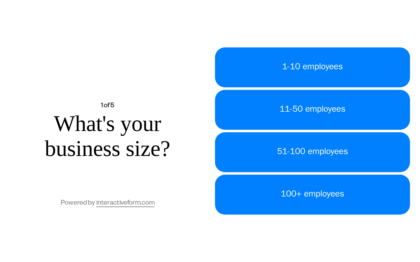 Technology IT Support Services Quiz Template — Generate High-Quality Leads with Ease