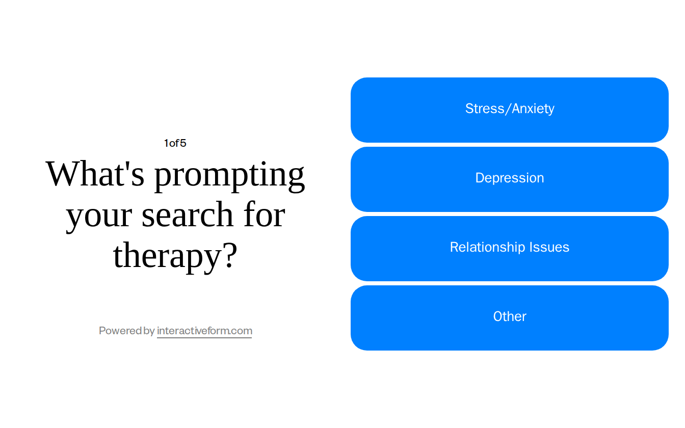 Healthcare Mental Health Counseling Quiz Template — Boost Your Booking Rates