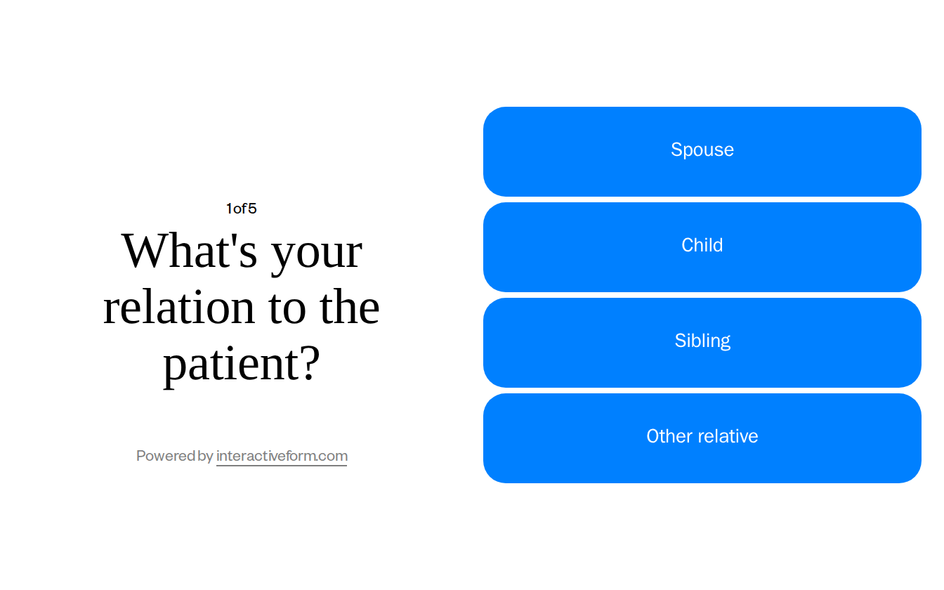 Elder Care Memory Facility Quiz Template — Streamline Your Consultation Appointments