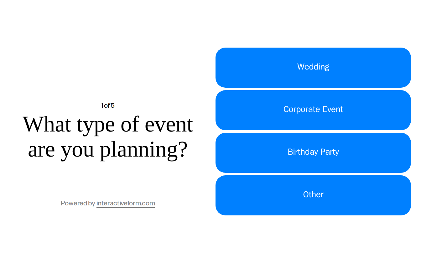 Entertainment Industry Quiz Template — Capture More Band Booking Inquiries